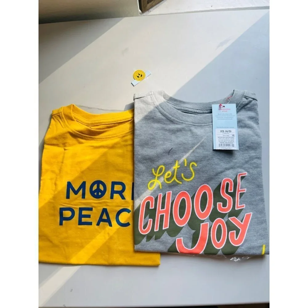 NWT cat & jack kids bundle t-shirts size 4/5